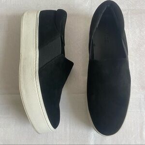 Vince Women's Black and White Platform Shoes